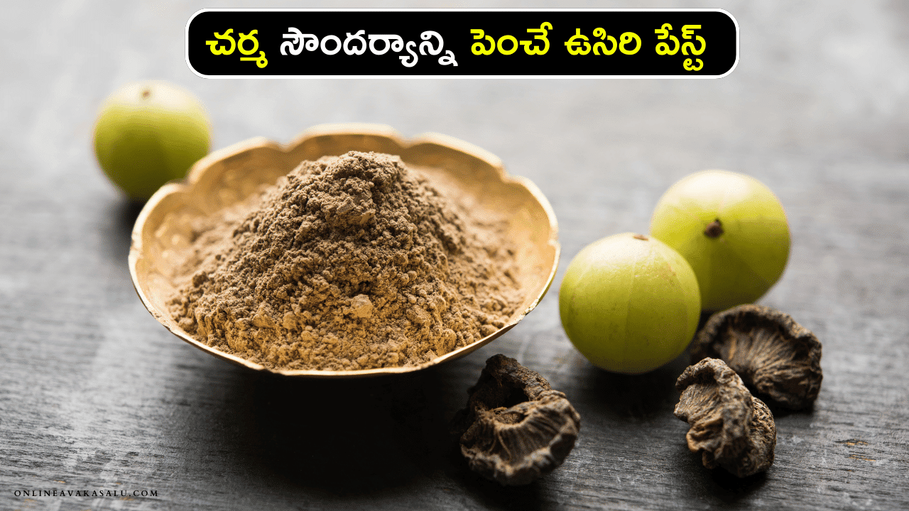 Amla paste for hair : చర్మ సౌందర్యాన్ని పెంచే ఉసిరి పేస్ట్