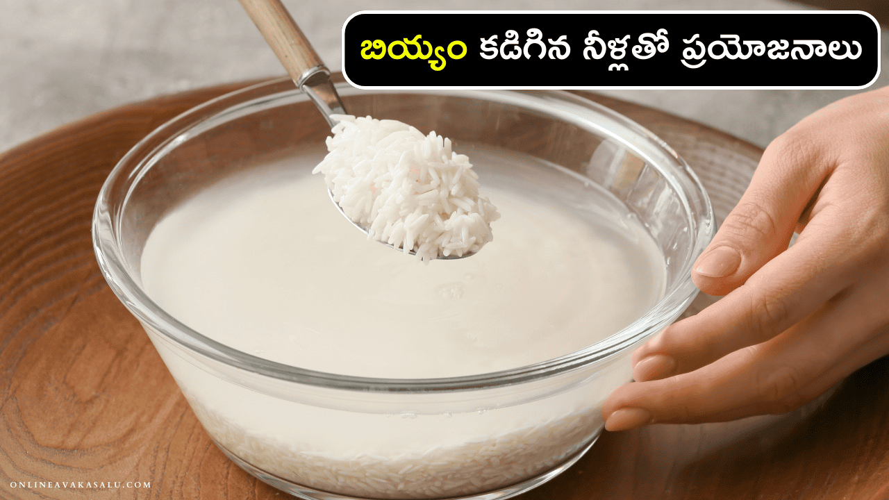 Rice Water Face Pack బియ్యం కడిగిన నీళ్లతో ప్రయోజనాలు